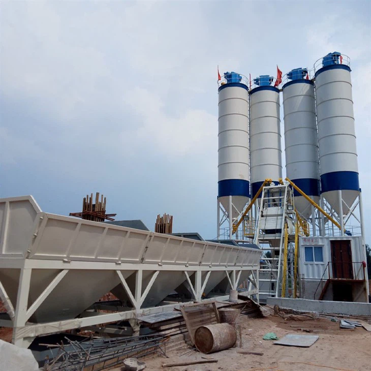 belt conveyor concrete batching plant (2)